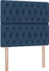 Aufbewahrungsbett mit Matratze Blau 100 x 200 cm Polyester Produktbild-Vorschau 9