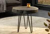 riess-ambiente Table d'appoint ronde GOA 45 cm gris Bois Voir les images du produit 4