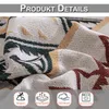 Boho přikrývka Útulná přikrývka 180 * 230 cm, pletený Náhled obrázku produktu 8