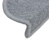 vidaXL 15 ks Rohožky na schody svetlosivá 56 x 17 x 3 cm Náhľad obrázku produktu 4