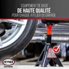 HEYNER® Jeu de 2 chandelles avec revêtement en caoutchouc, Voir les images du produit 5