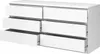 Commode double NAIA Commode Buffet Sideboard Blanc brillant Voir les images du produit 11