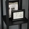HOMCOM Stehleuchte mit Doppellicht, Regal 40 W Standlampe Produktbild-Vorschau 9