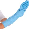 Nitril-Handschuh Extra Safe Superlong puderfrei XL 40cm Produktbild-Vorschau 2