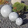 CLGarden 3er Set Quellstein Granitkugeln Ø 15cm 23cm 30cm Produktbild-Vorschau 7