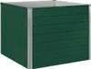 vidaXL Zvýšená posteľ 100 x 100 x 77 cm Pozinkovaná oceľ Náhľad obrázku produktu 7