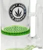 Don't Panic Bong verde con filtrazione da 25 cm Anteprima dell’immagine prodotto 2