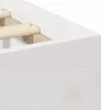 vidaXL Struttura letto bianca 100 x 200 cm Anteprima dell’immagine prodotto 7