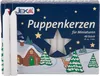 A box of white doll candles with a winter scene on the packaging. Náhľad obrázku produktu