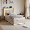 INONEFT Kinderbetten 90x200 mit 2 Schubladen, LED & USB-C – Produktbild-Vorschau 8