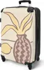 NoBoringSuitcases.com® Großer Koffer - Ananas - Zitrone - Produktbild-Vorschau 2