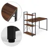 Bureau d'ordinateur scolaire 120x60 cm avec étagère à 3 Voir les images du produit 7