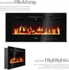 Elektro-Wandkamin Luci, 2 Heizstufen, Flammeneffekt - 91,5 Produktbild-Vorschau 3