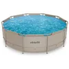 VirtuFit Rundpool Ø366 x 100 cm Beige Produktbild-Vorschau 13