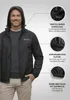 PAULGOS Herren Regenjacke Outdoor Funktionsjacke Gr. S-7XL Produktbild-Vorschau 4