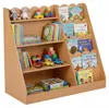 COSTWAY Kinderbücherregal aus Holz, 5-stufiges Bücherregal Produktbild-Vorschau 1