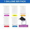 5er-Pack 5-Gallonen All-Mesh Filterbeutel, 5 Farben feines Produktbild-Vorschau 7