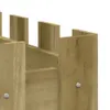 vidaXL Hochbeet Lattenzaun-Design 100x50x50 cm Kiefernholz Produktbild-Vorschau 6