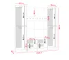 KIER FURNITURE Kleiderschrank EDEN, Schlafzimmer Schrank, Produktbild-Vorschau 3