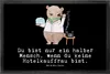 Mr. & Mrs. Panda fußmatte Hotelkauffrau Herz 50 x 75 cm - Produktbild-Vorschau 1