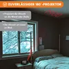 KRUMAD Projectiewekker, digitale radio-wekker met Productafbeelding-voorbeeld 4