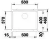 Lavello Blanco ETAGON 500-U 530 x 460 mm grigio roccia Anteprima dell’immagine prodotto 24