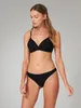 Schiesser Damen 2 er Pack String Gr. 44  schwarz Produktbild-Vorschau 2