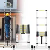 Izrielar Aluminium Teleskopleiter 3,2M, Leiter Ausziehbar Produktbild-Vorschau 9