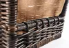 Kobolo Holztrage Holzkorb für Kaminholz - aus Rattan mit Produktbild-Vorschau 7
