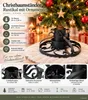 Piantana per albero di Natale Ornamenti Ø 34cm nero Anteprima dell’immagine prodotto 3