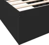vidaXL Postelový rošt černý 90x190 cm Dřevěný materiál Náhled obrázku produktu 6