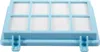 A light blue and white HEPA filter set for a vacuum cleaner. Produktbild-Vorschau