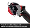 Einhell 4432000 angle grinder 7.6 cm 20000 RPM 740 g Anteprima dell’immagine prodotto 12