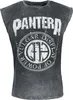 Pantera Tank-Top Herren Vintage Logo grau Band-Merch, Bands Produktbild-Vorschau 1