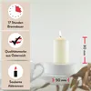 HOFER Stumpenkerzen Set 50 x 80 mm - 10 Stück - elfenbein, Produktbild-Vorschau 2