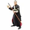 A single action figure of Chirrut Imwe from Star Wars: Rogue One, holding a staff. Produktbild-Vorschau
