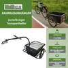 Fahrradanhänger mit Kupplung 90L Plane Handwagen Produktbild-Vorschau 2