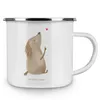 Mr. & Mrs. Panda Teetasse Hund Liebe - Weiß - Geschenk, Produktbild-Vorschau 3