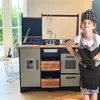 Cucina per bambini Rijoka in legno - con lavagna - Anteprima dell’immagine prodotto 7