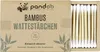 Pandoo Wattestäbchen - Bambus und Baumwolle - 200 Stück Produktbild-Vorschau 1