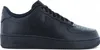 A studio shot of a black Nike Air Force 1 shoe. Voir les images du produit