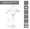 6x sklenice na šampaňské Doyenne 100ml sklenice na Náhled obrázku produktu 6
