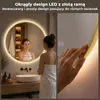 S'AFIELINA Lustro Łazienkowe LED 70 cm, Okrągłe, Złota Podgląd zdjęcia produktu 4