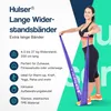 Hulser Lange Widerstandsband Set 5er-Set - 4,5 bis 27 kg - Produktbild-Vorschau 2