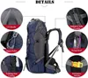 60L Wanderrucksack, Wasserdichter Rucksack, Outdoor Sport Produktbild-Vorschau 2