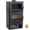 Moderner Kaminofen VERSO F 9 kW mit Backofen | Holzofen A+ Produktbild-Vorschau 8