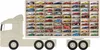 Polička na autíčka Hot Wheels 80 m na autíčka pre chlapcov Náhľad obrázku produktu 4