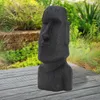 ECD Germany Moai Figur Rapa Nui Kopf 78cm hoch, Anthrazit, Produktbild-Vorschau 7