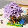 A model of a cherry blossom tree made of building blocks, displayed on a table. Náhľad obrázku produktu
