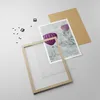 Gerahmtes Poster - Rahmen in heller Eiche - Ballon Baum Produktbild-Vorschau 4
